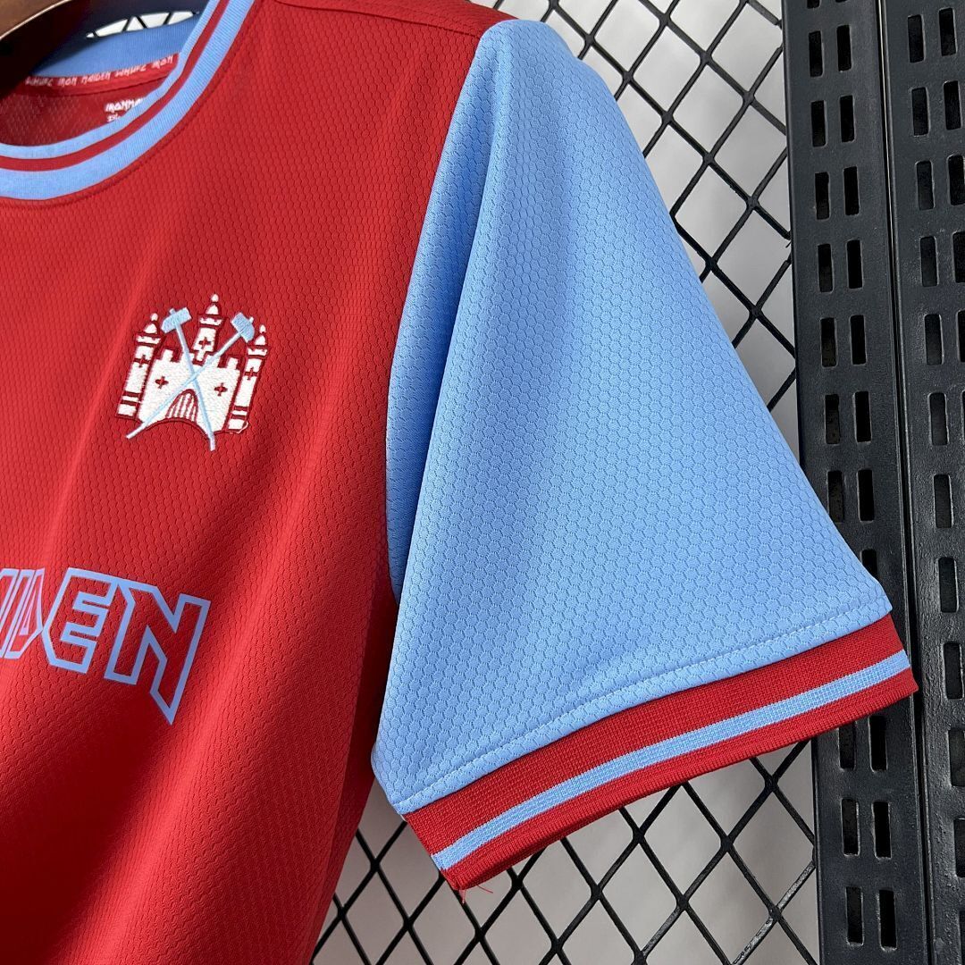 Mens West Ham United x Iron Maiden 2025/26 50th Anniversary Jersey