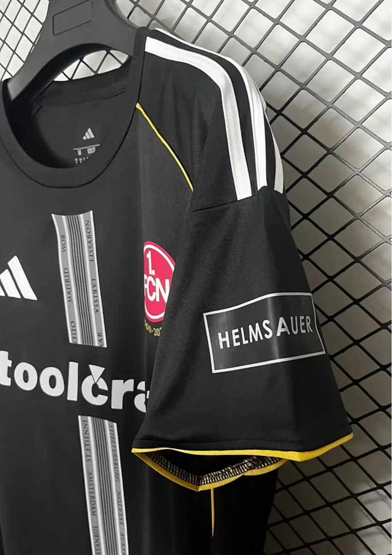 FC Nürnberg 2025/26 125 year anniversary soccer jersey size S-4XL