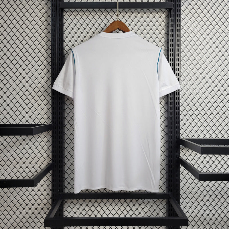 17-18 Real Madrid home white retro jersey