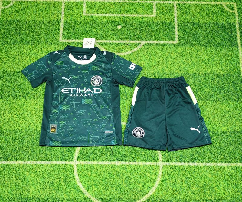 25-26 Manchester City fourth Kids — Jsonwang 26/27