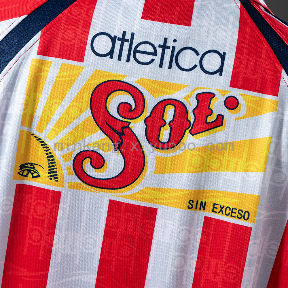 Chivas de Guadalajara 99/00 Home Long-sleeved Retro Jersey S-XXL