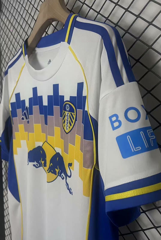 25-26 Leeds United home white socer jersey size S-4XL