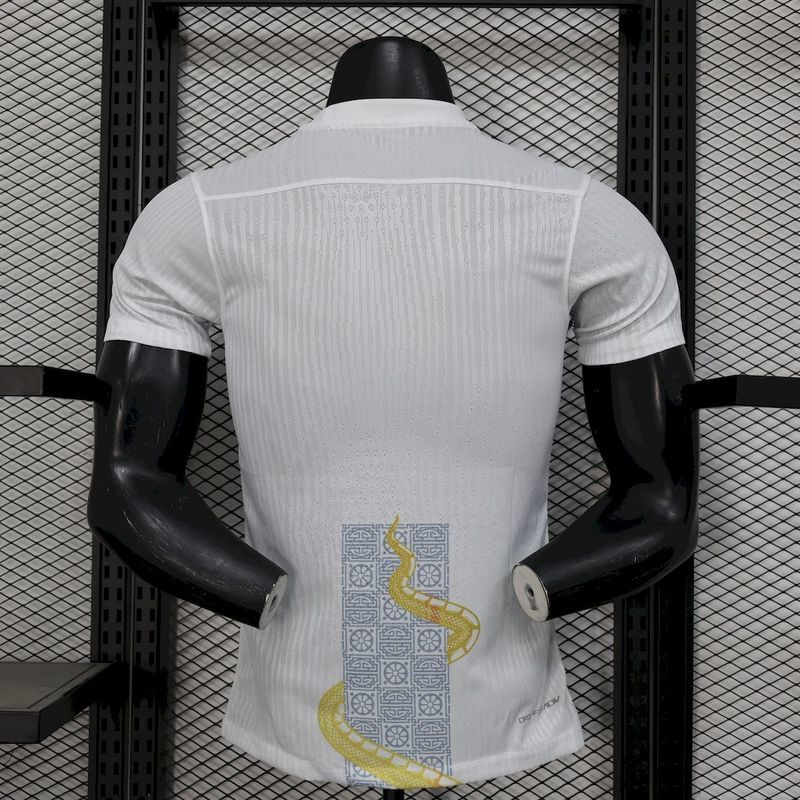 25-26 Tottenham Hotspur White Gold Snake Edition Jersey Player Version