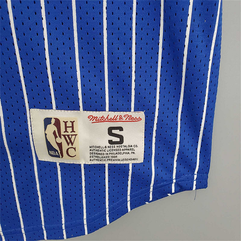 Mitchellness Magic Blue No. 1 HARDAWAY Retro Mesh Short Sleeve