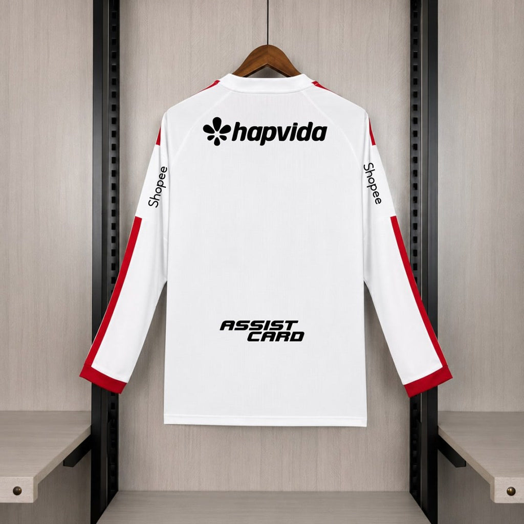 Men's Flamengo 2026/27 Away Long Sleeve Jersey All Sponsors S-4XL