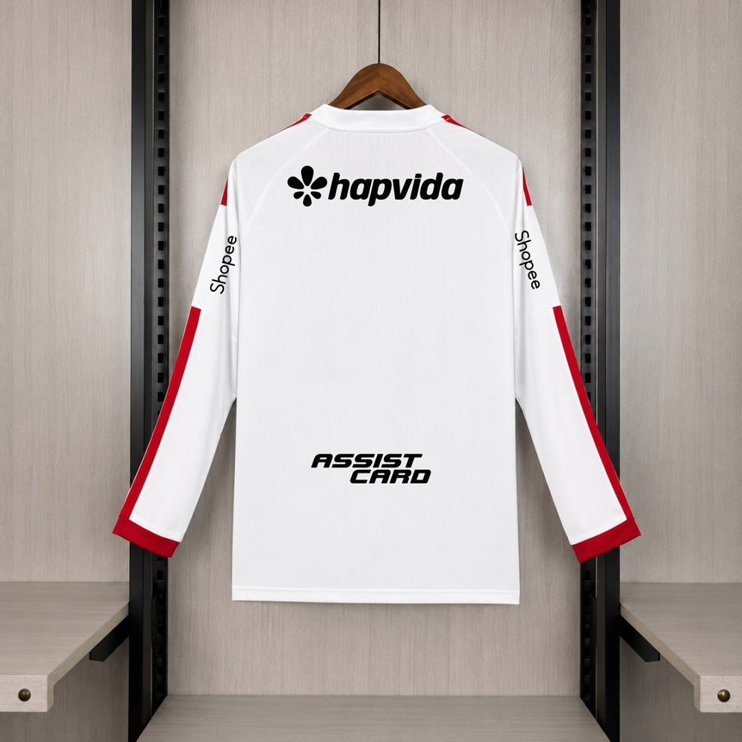 Men's Flamengo 2026/27 Away Long Sleeve Jersey All Sponsors S-4XL