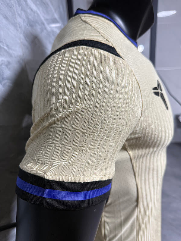 25-26 Barcelona beige player version soccer jersey