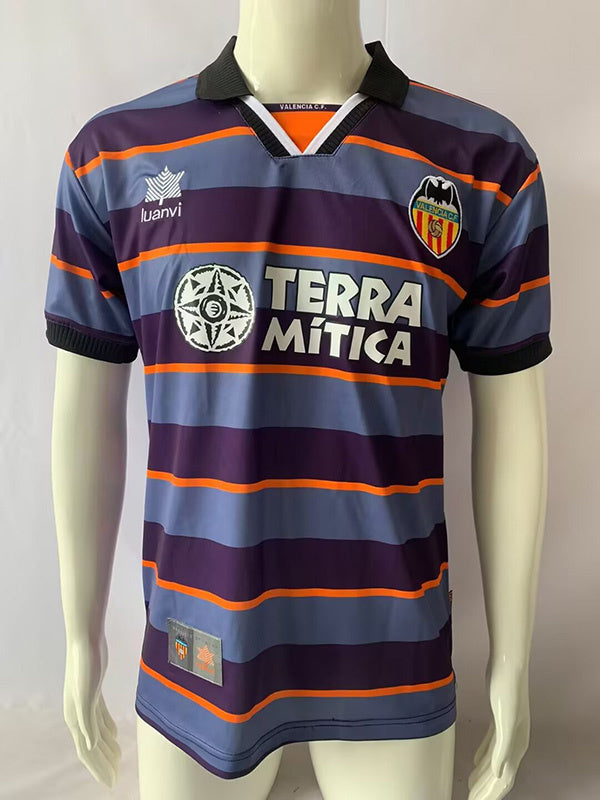 99-00 Valencia third away retro jersey