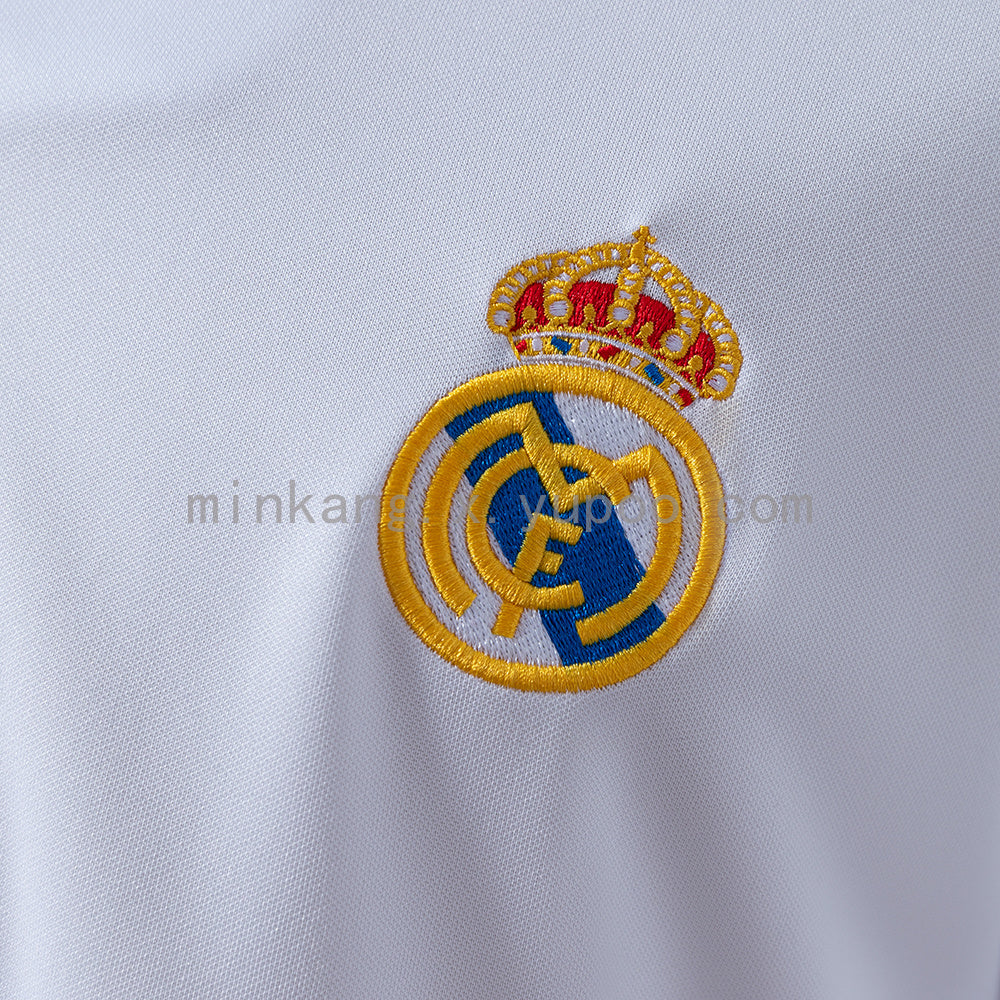 Real Madrid 2002/03 Home (UEFA Champions League) Long Sleeve Retro Jersey S-XXL