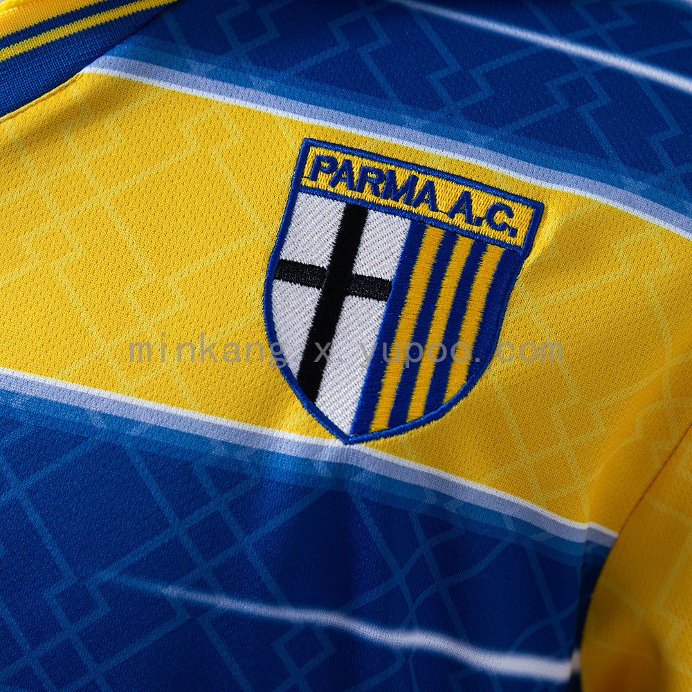 Parma 98/99 Home Long Sleeve Retro Jersey S-XXL