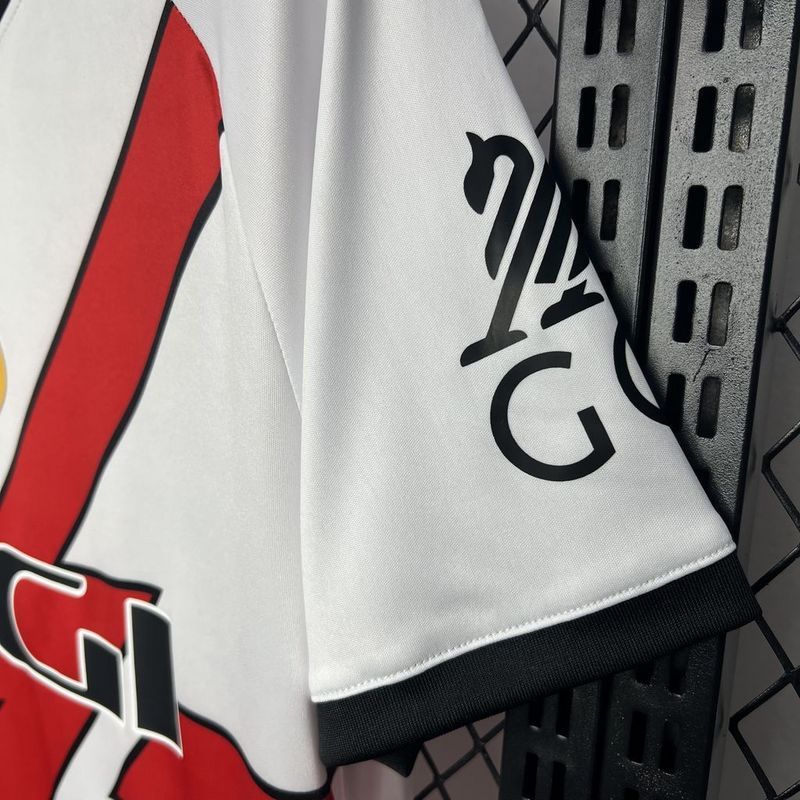 Rayo Vallecano home soccer jersey