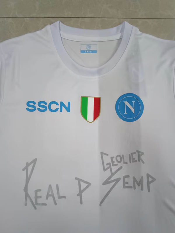 23-24 Napoli white special edtion jersey
