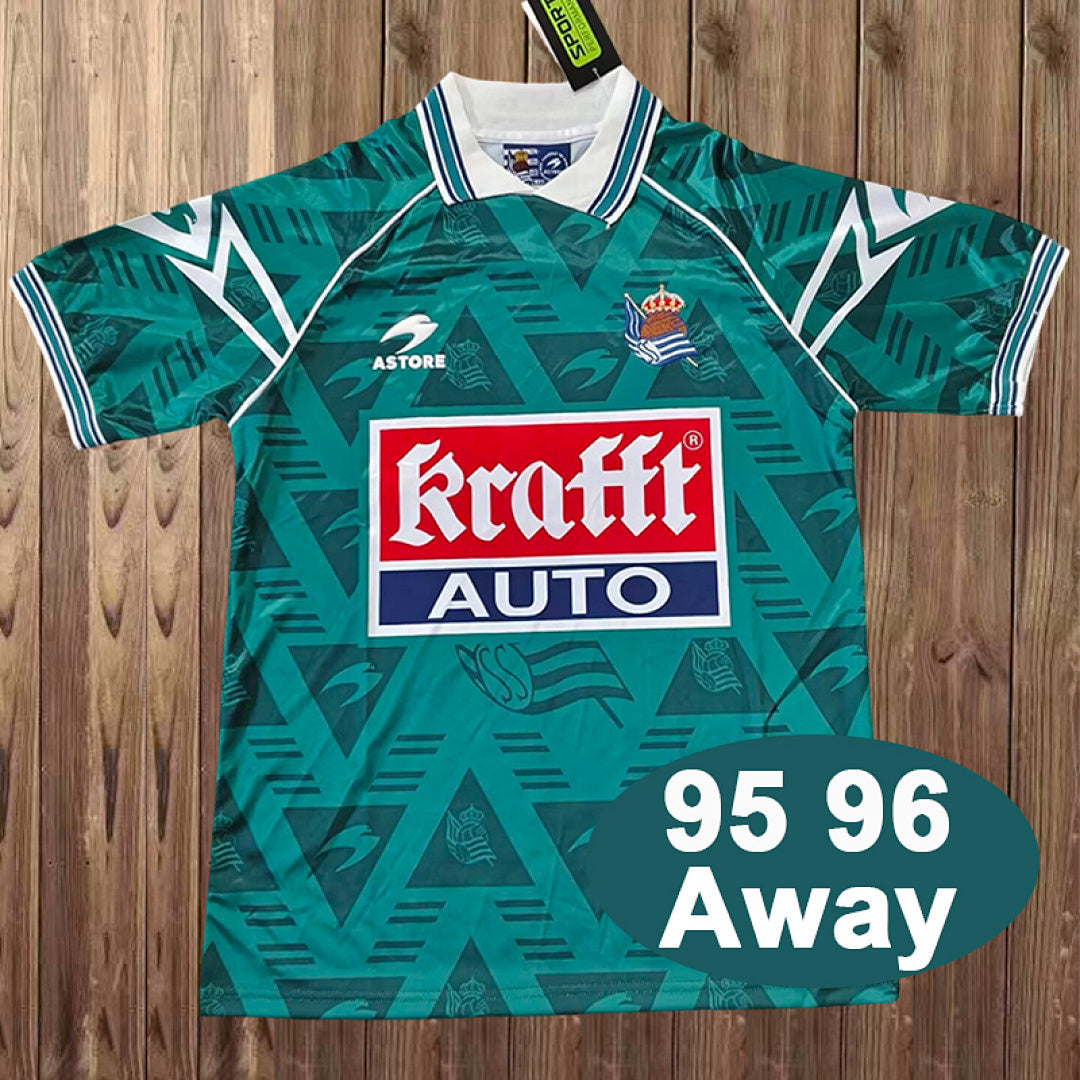 Retro Real Sociedad 1995/96 Away Jersey S-XXL