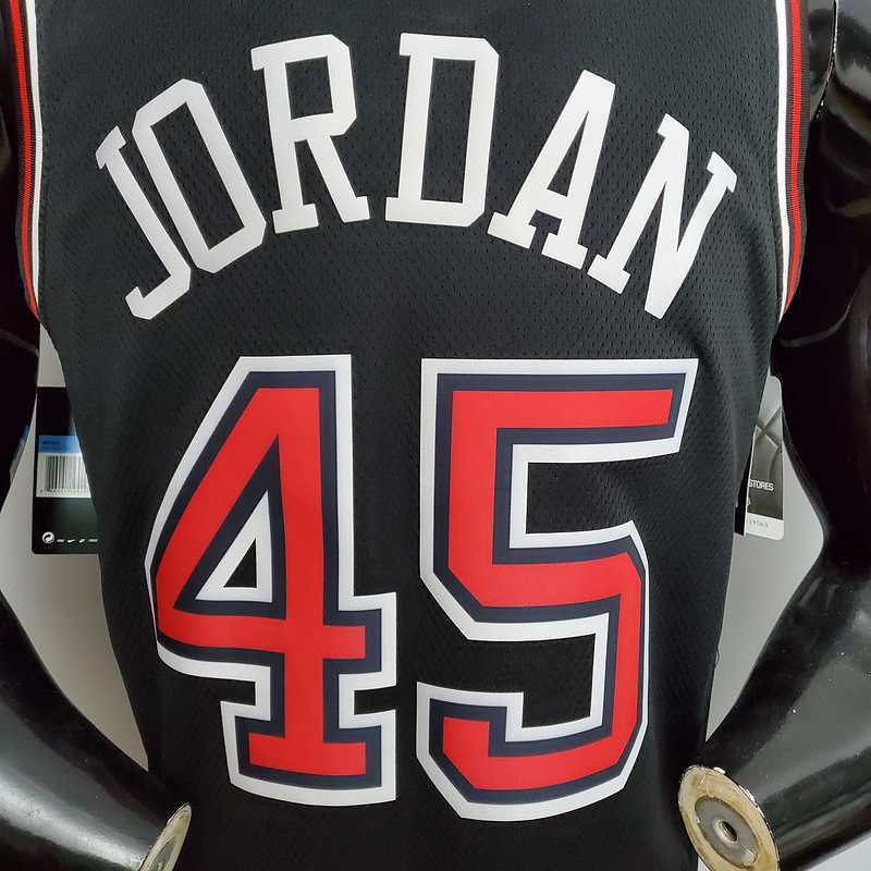 JDRDAN#45 Chicago Bulls Black