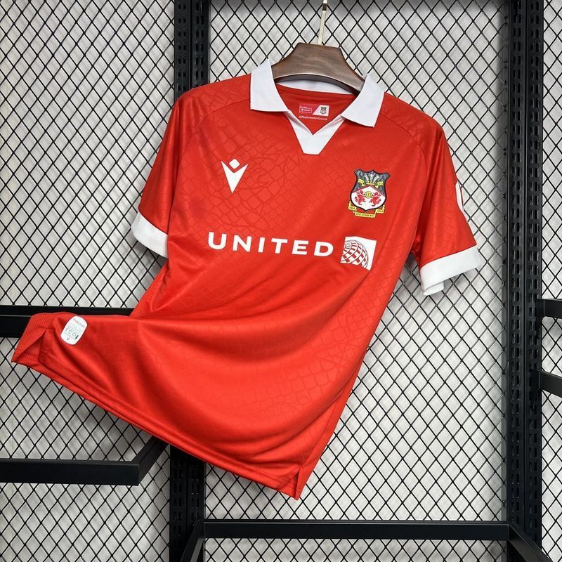 24-25 Wrexham Home Jersey S-XXL
