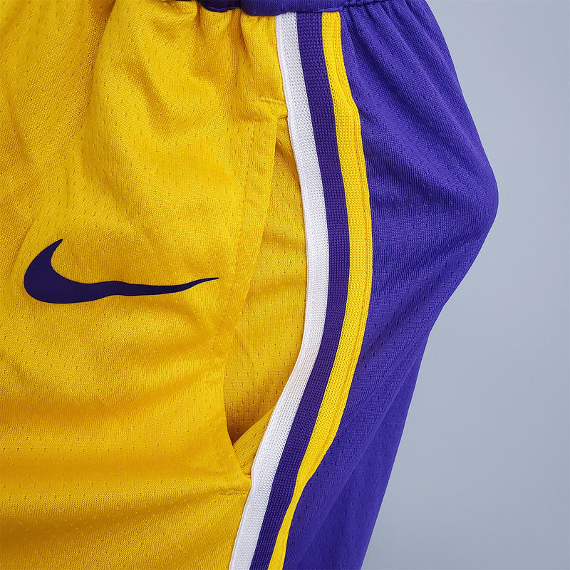 Lakers Yellow Shorts