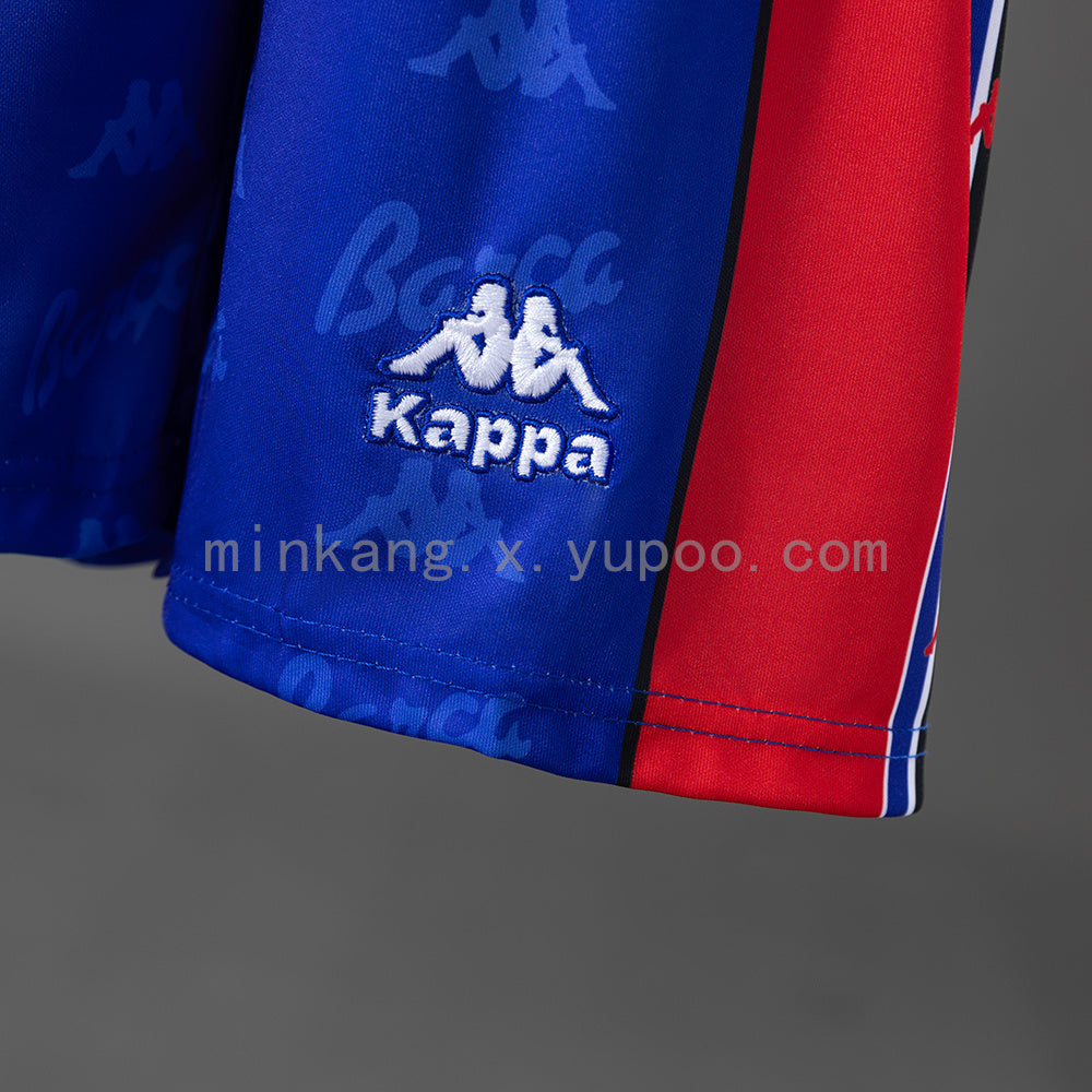 Barcelona 96/97 Home Retro Kids Kit Jersey Size 16-28