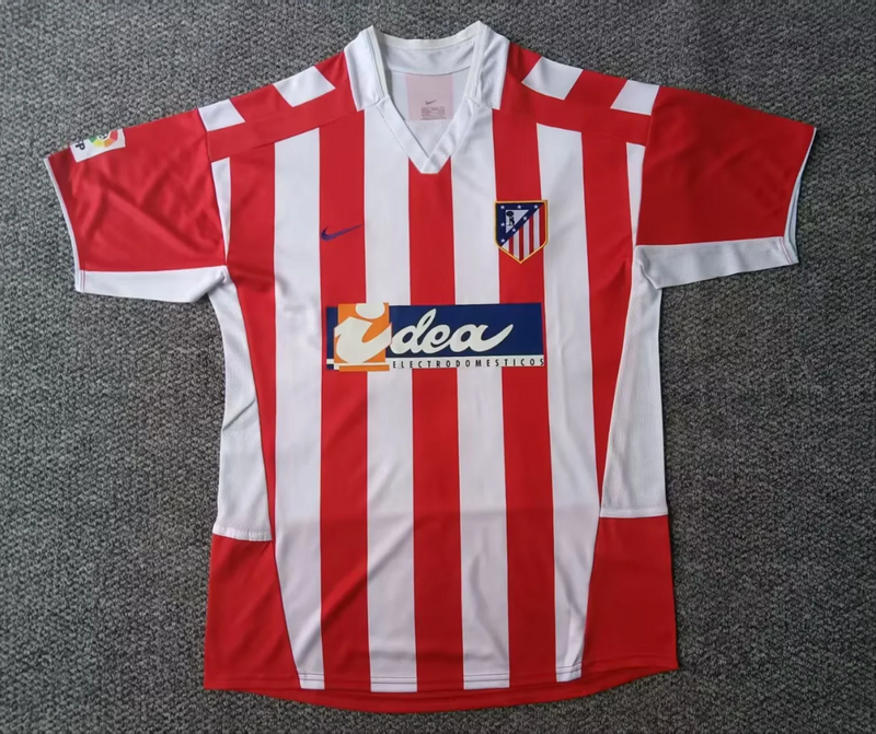 02-03 Atletico Madrid home Retro soccer jersey size S-2XL