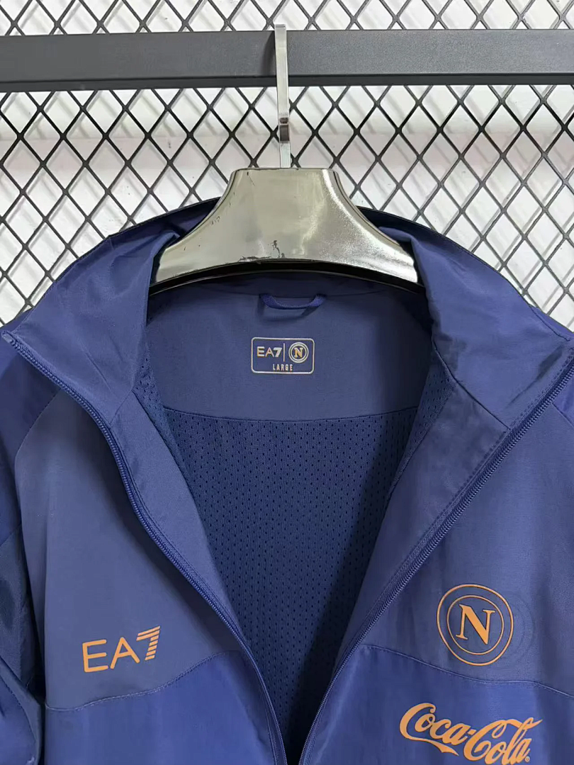 Napoli 2025-26 Dark Blue windbreaker
