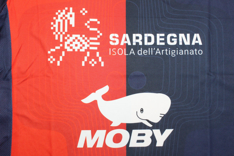 23-24 cagliari home soccer jersey