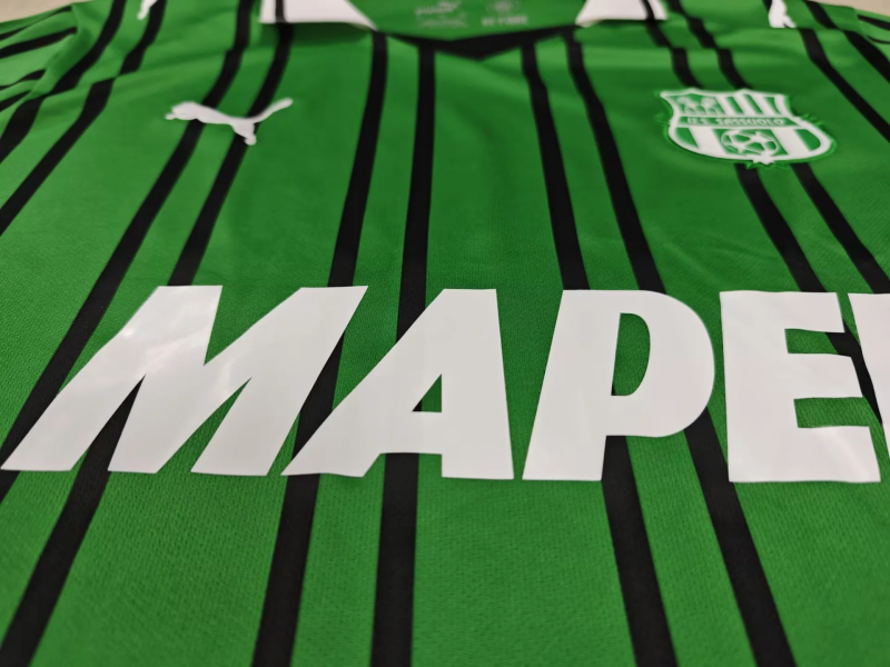 25-26 Sassuolo home soccer jersey