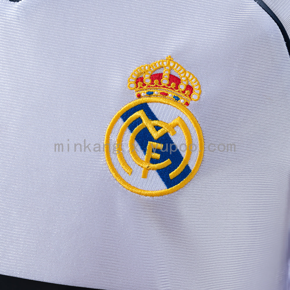 Real Madrid 98/00 Home Long Sleeve Retro Jersey S-XXL