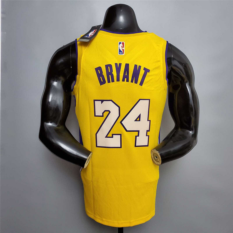 Bryant #24 Lakers yellow