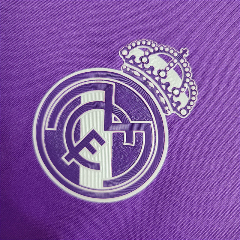 16-17 Real Madrid away purple long sleeve