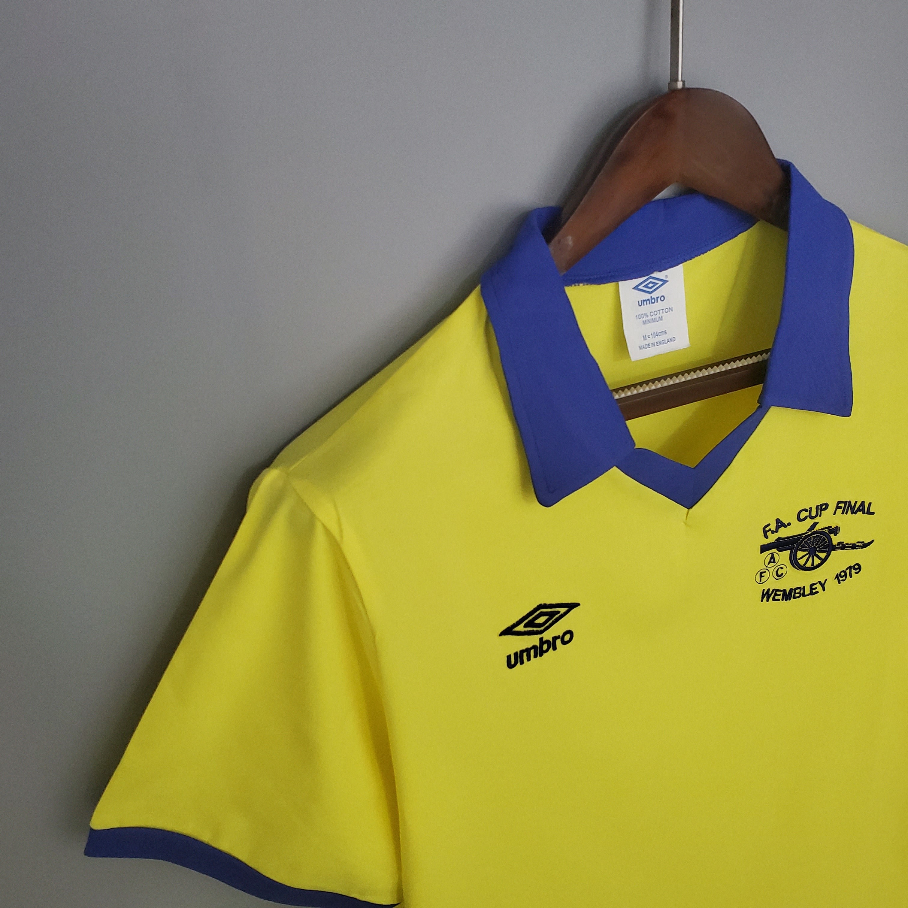 Retro Arsenal 71/79 away yellow S-XXL