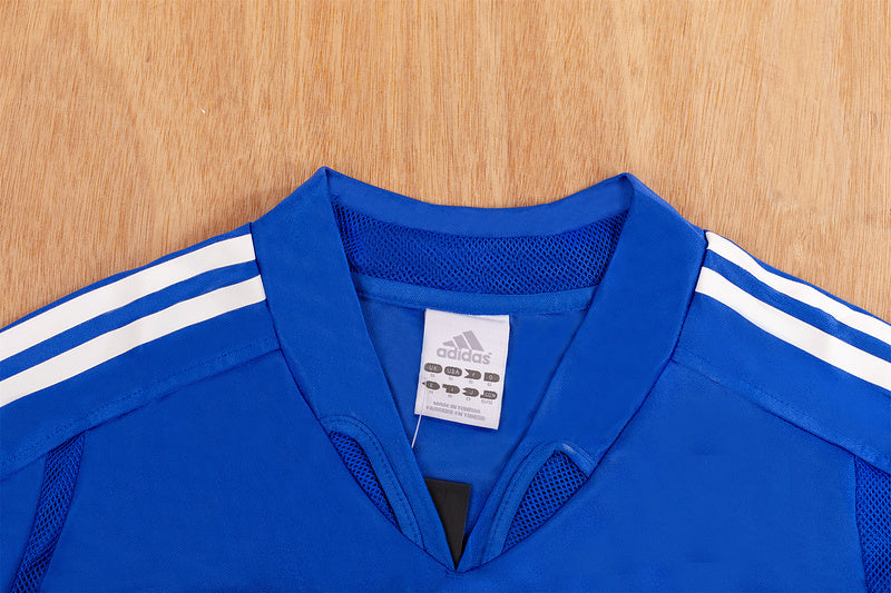 04-05 Real Madridaway blue retro jersey