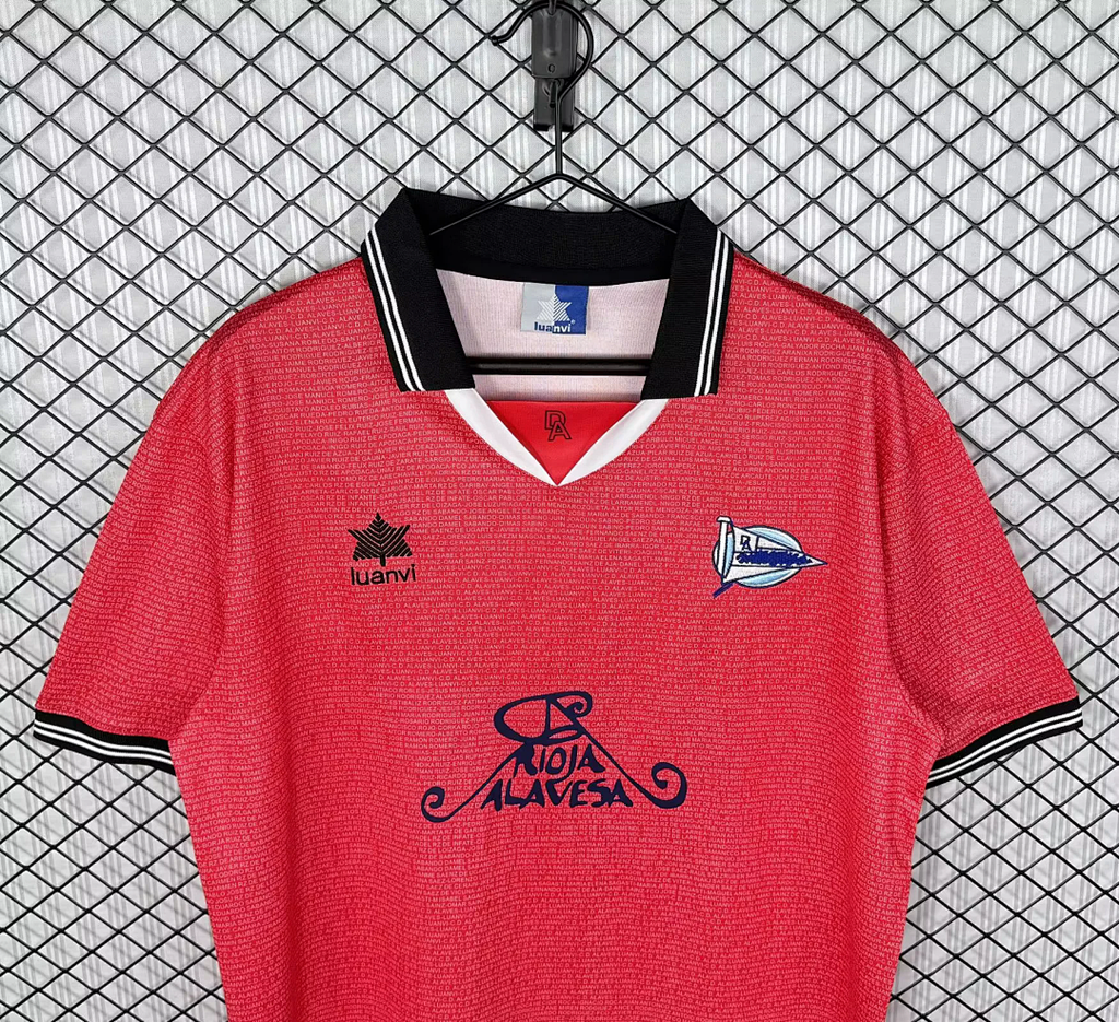 Retro Deportivo Alaves 2000/01 UEFA Cup Away soccer jersey size S-2XL