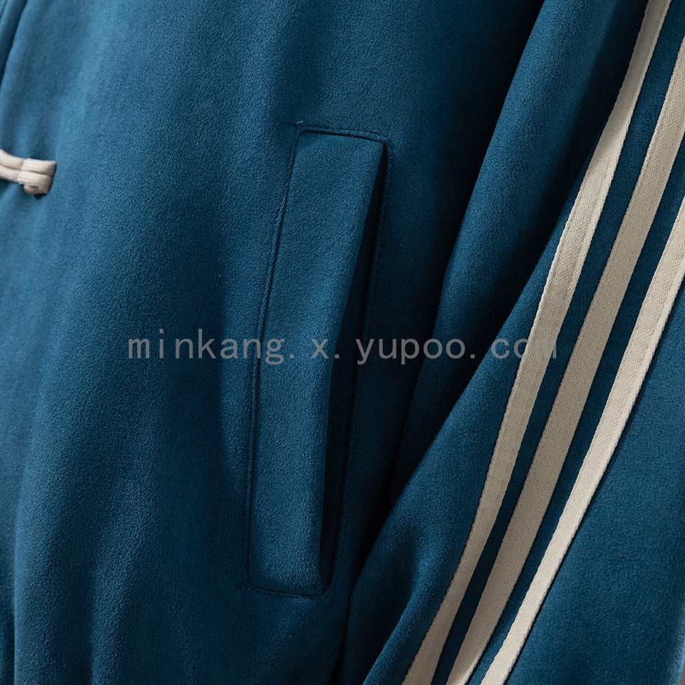 (Chinese New Year) Tang-style jacket - Cowboy Blue S-XL