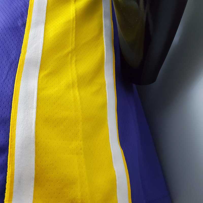 James #6 Lakers purple