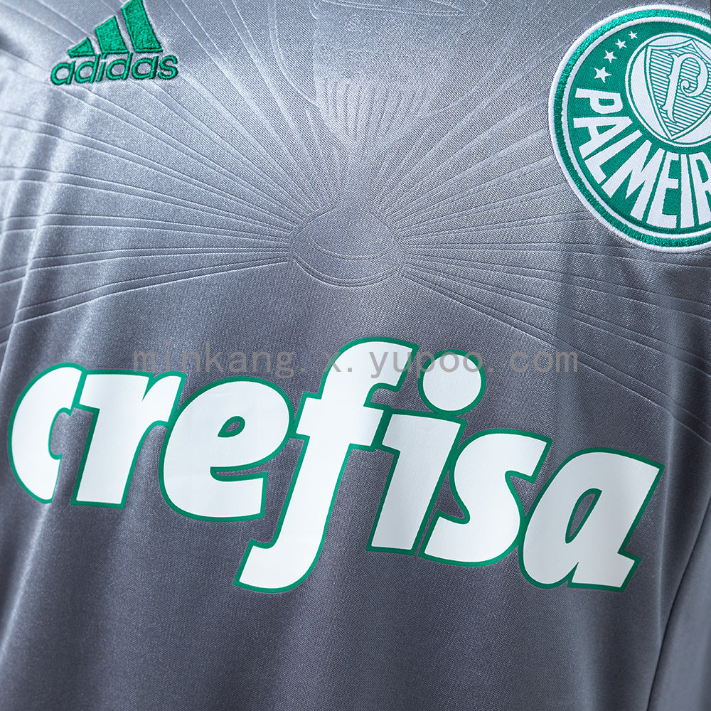Palmeiras 16/17 Champions Commemorative Edition Silver Retro Jersey S-4XL