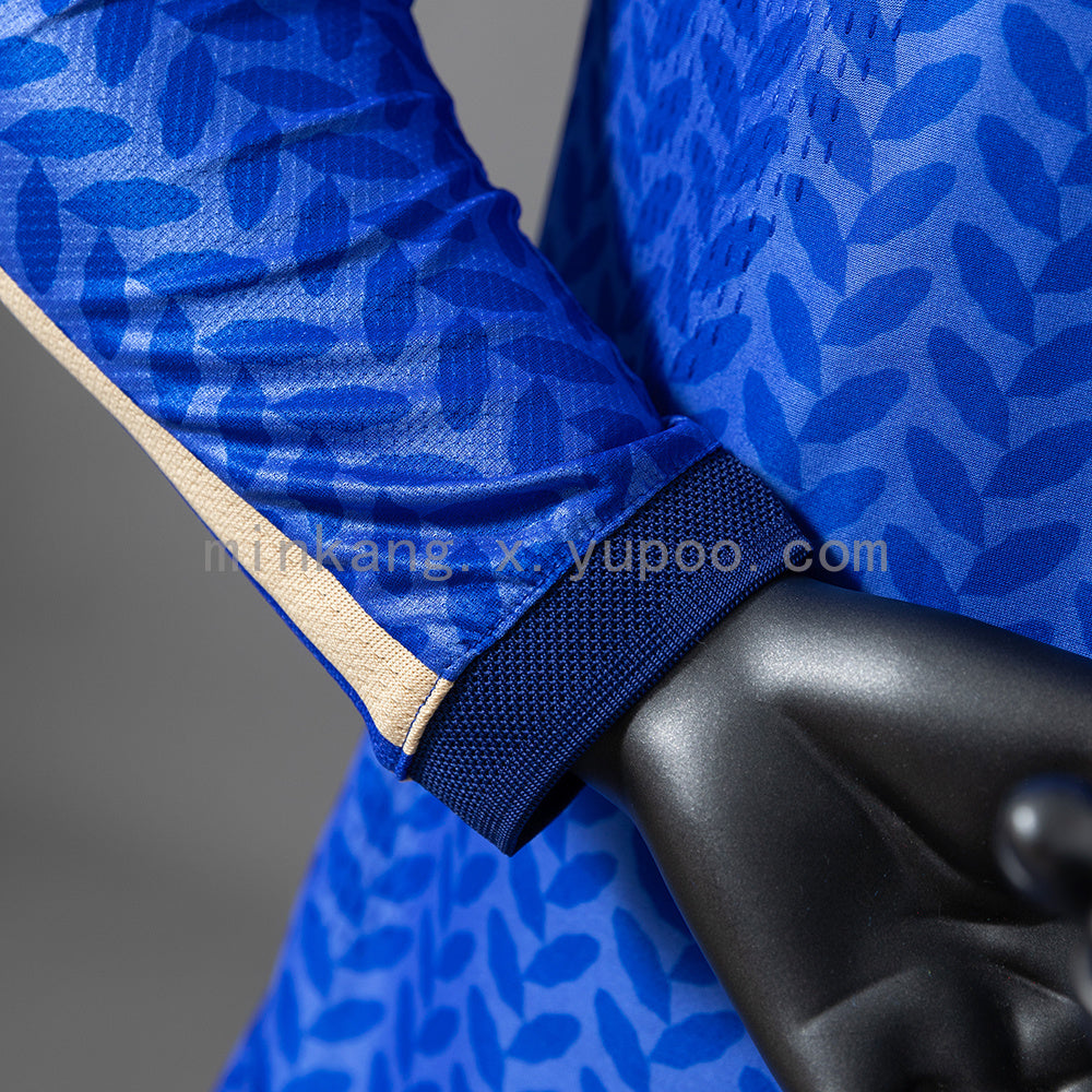 Italy 2026 Home Player Version Long-Sleeve Jersey S-4XL