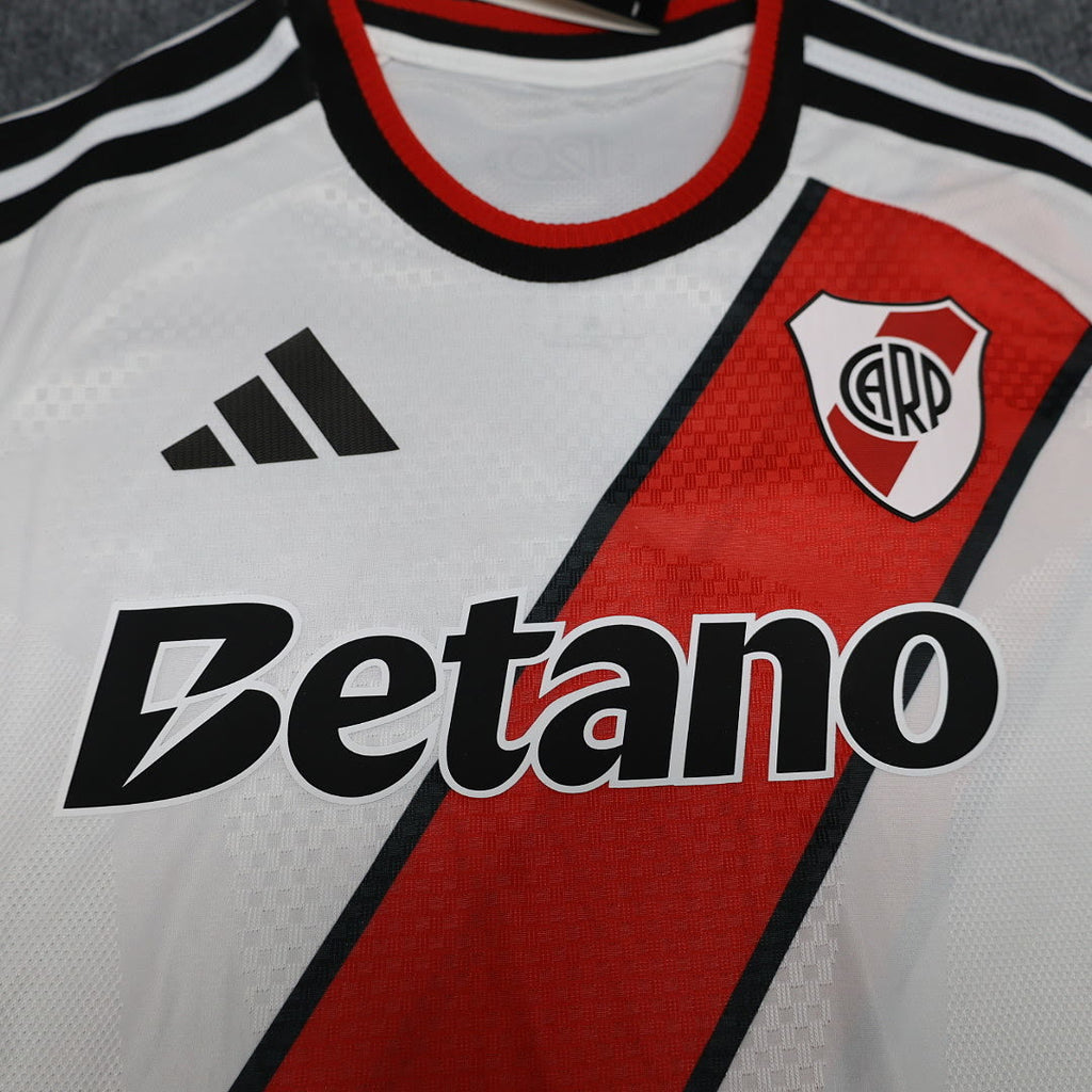 Mens River plate 2026/27 Home Player Version Suit Size S-2XL