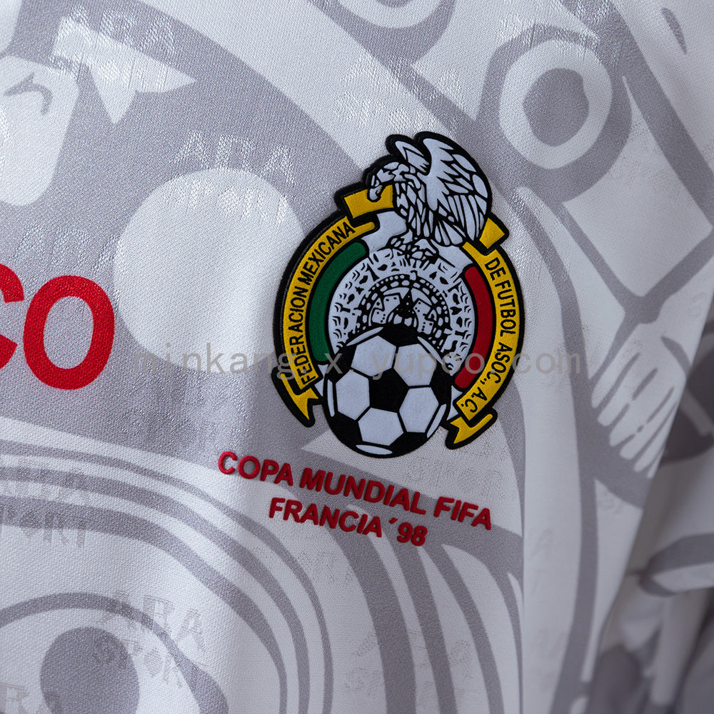 Mexico 1998 Away Retro Jersey S-XXL