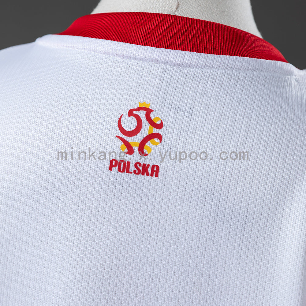 Poland 2026 Home Kids Kit Jersey Size 16-28