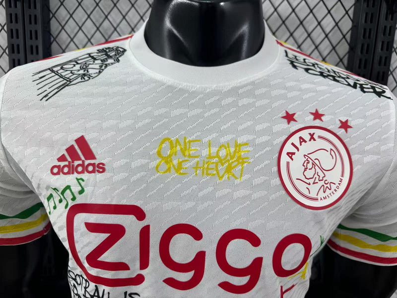 25-26 Ajax white special version soccer jersey size S-2XL
