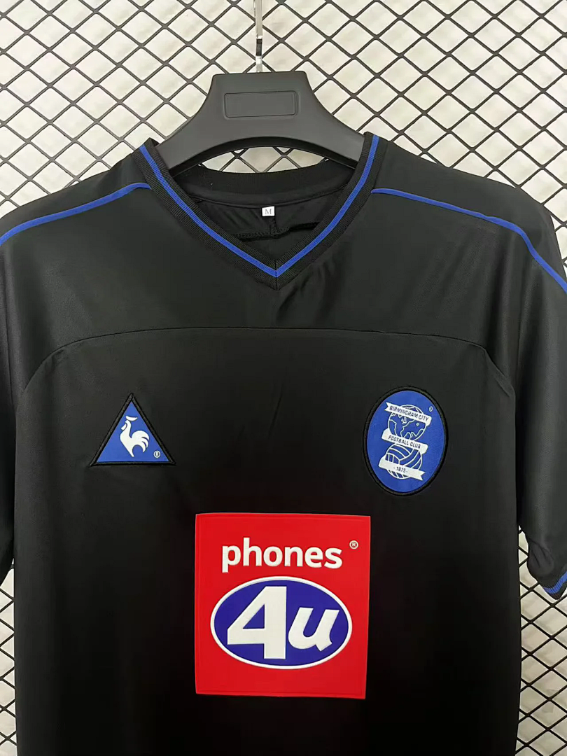 Retro Birmingham City 2002/03 away black soccer jersey