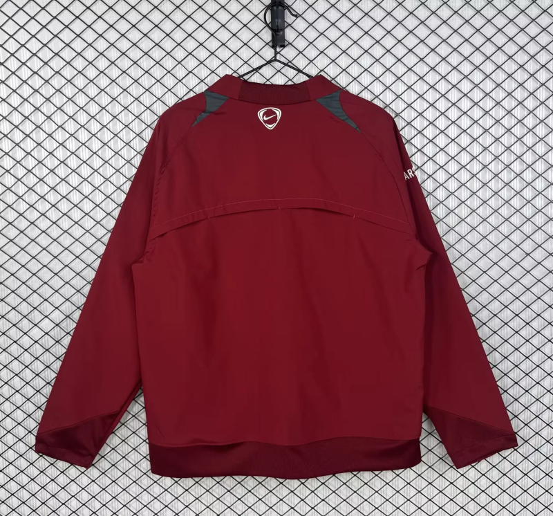Arsenal 2005-06 Retro Red Windbreaker