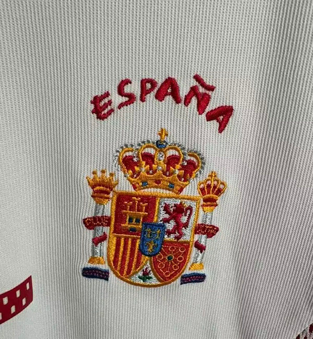 Retro Spain 2002 away soccer jerseys S-2XL