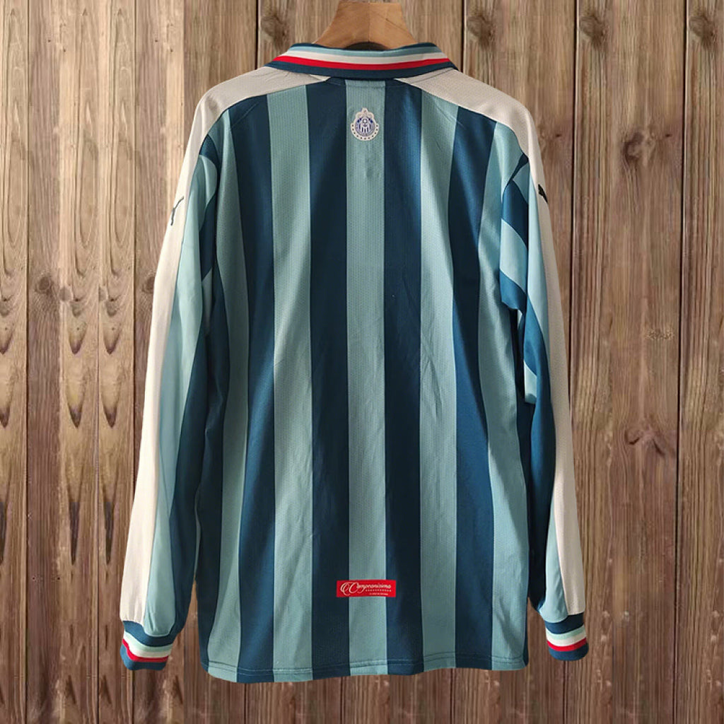 Chivas 2006/07 110th long sleeves soccer jersey size S-2XL