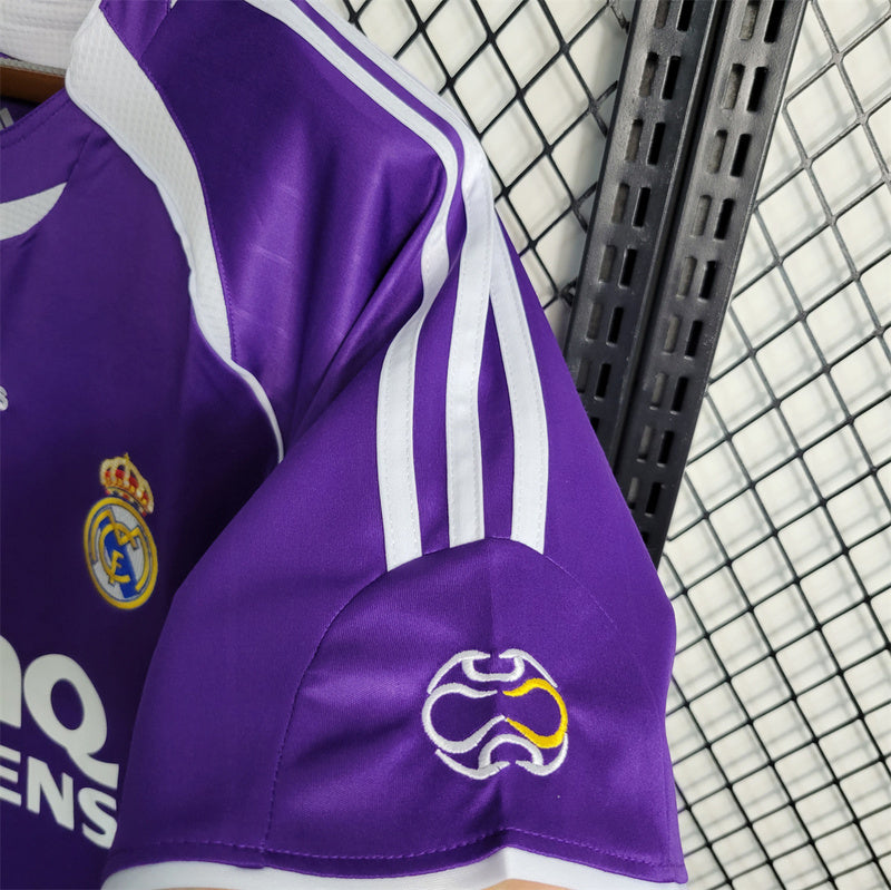 06-07 Real Madrid away Purple Size S-XXL