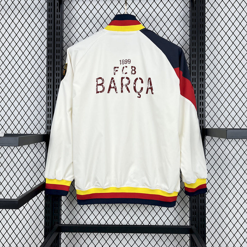 25-26 Barcelona 1899 white windbreaker