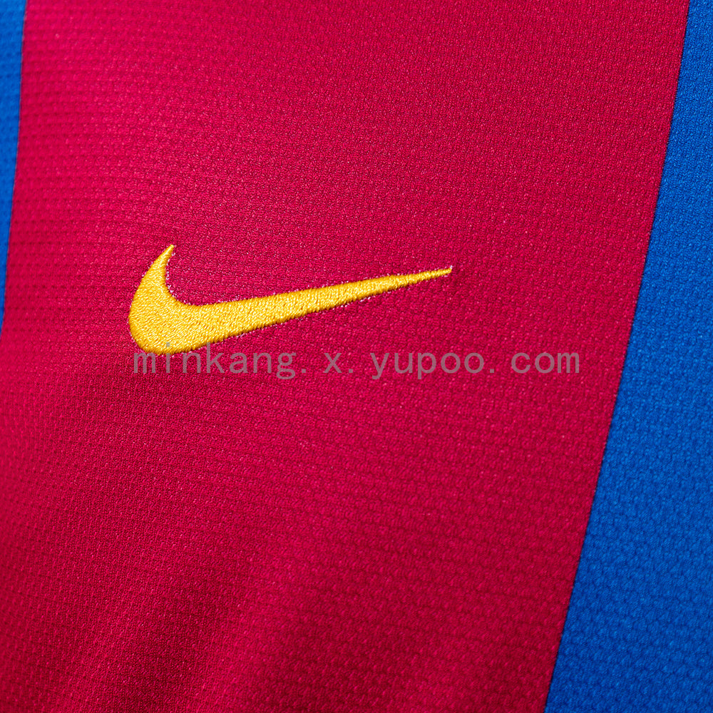 Retro 07/08 Barcelona long sleeves home S-XXL