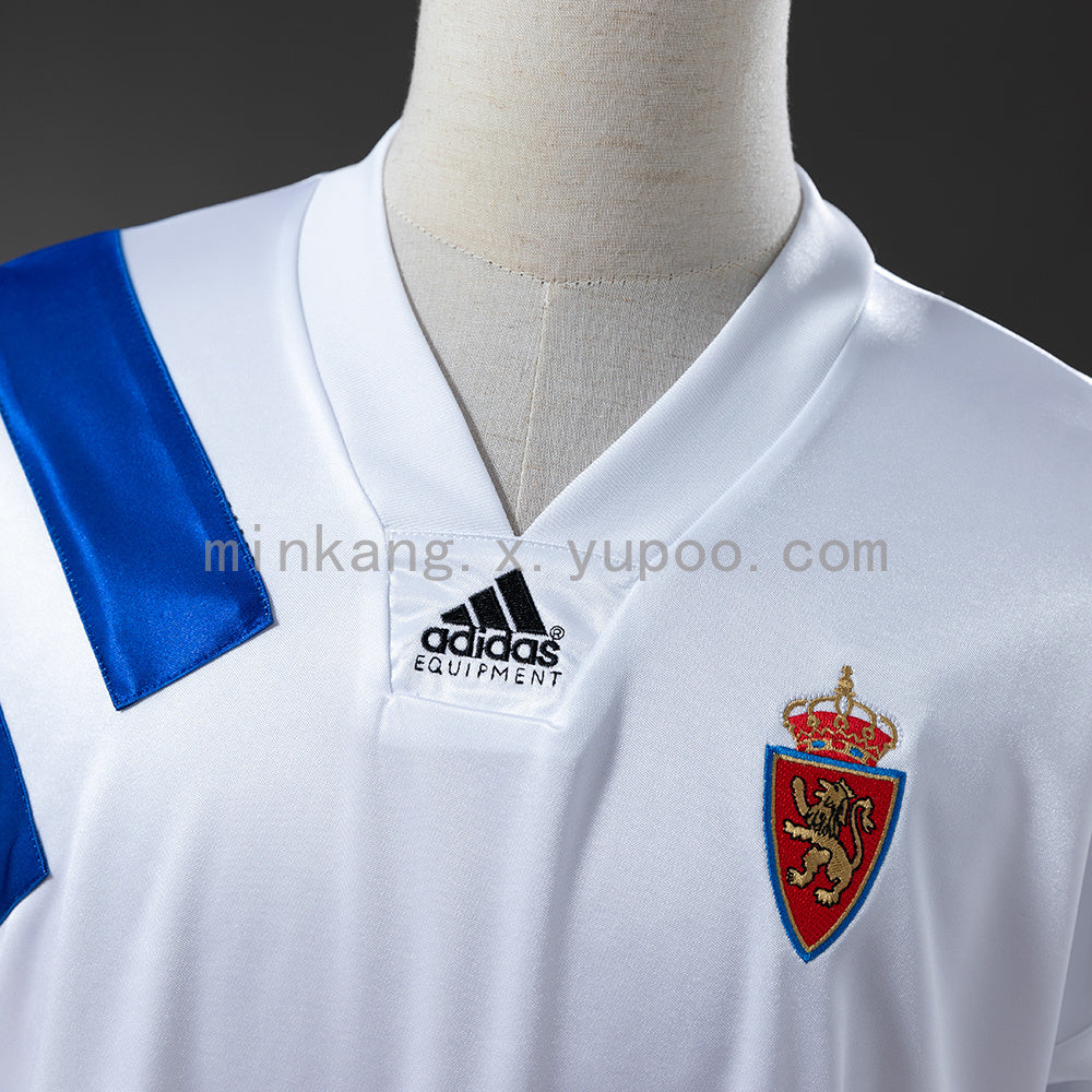 Zaragoza 92/93 Home Retro Jersey S-XXL