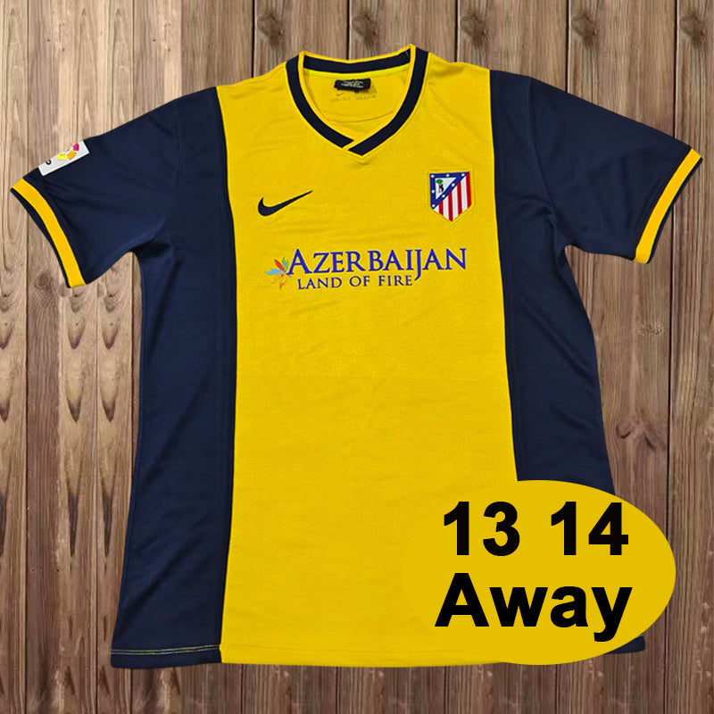 13-14 Atletico Madrid away retro jersey