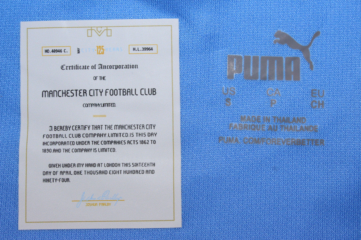 MAN CITY 125TH — Club Retro