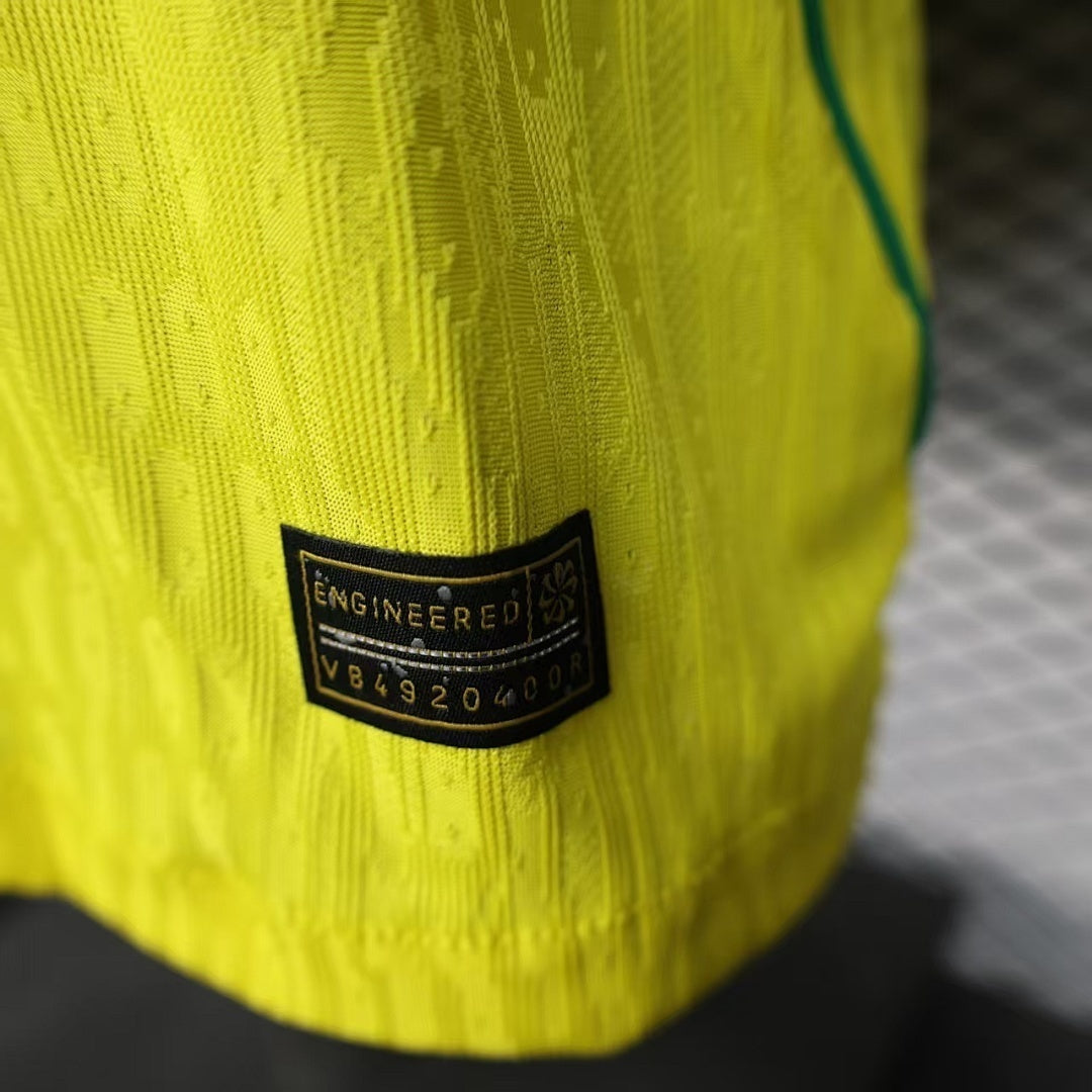 Brazil 2025/26 Home player version size S-2XL